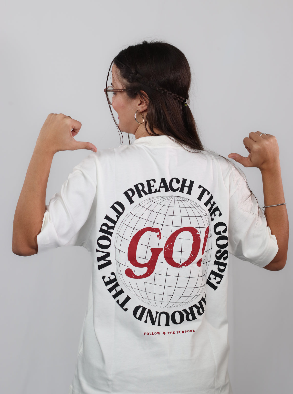 CAMISETA BRANCA PURPOSE