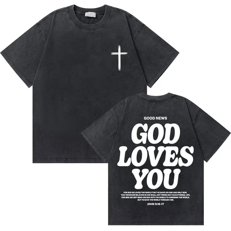 Camiseta Masculina God Loves You