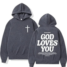 Moletom God Loves You com Capuz