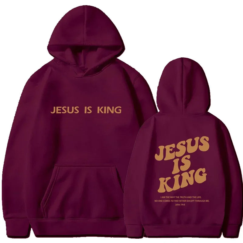 Moletom Jesus Is King
