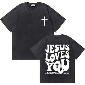 Camiseta Masculina God Loves You