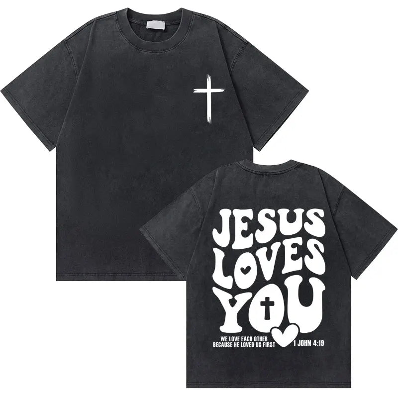 Camiseta Masculina God Loves You